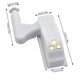 thumbnail image 5 of Inteprter Luz de sensor inteligente LED debajo del gabinete Bisagra de cocina Mini lámpara de noche con pilas Luces de baño para el hogar Suministros de Type3 NO3 Inteprter HA002041-01, 5 of 6
