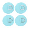 thumbnail image 1 of D  Patch, 4pcs PVC Patch For Inflatable Boat Raft Dinghy Kayak Surfboard Stand Up Paddleboard For Raft Kayak Sup, 1 of 8
