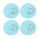 thumbnail image 1 of Almohadilla Redonda de Anillo en D Parche de Anillo en D Parche de PVC de Anillo en D Ligero Redondo para Tabla de Surf de Bote Stand Up Paddleboard 4pcs ANGGREK Otros, 1 of 8