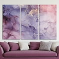 thumbnail image 3 of Shimmery Poster, Abstract Art Canvas, Purple Marble Canvas Art, Purple And Pink Marble, Modern Wall Art, Alcohol Ink Wall Decor, Canvas Wall Decor - Gallery Wrapped, 3 of 9