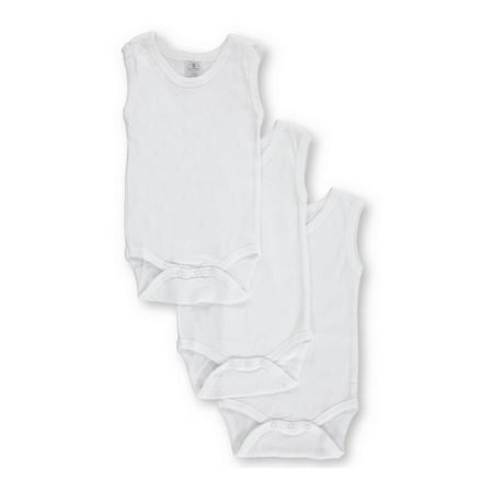 

Big Oshi Sleeveless Bodysuits 3-Pack - white 9 - 12 months (Newborn)