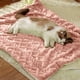thumbnail image 4 of Manta De Lana De Doble Cara Para Mascotas, Cálida, Suave Y Cómoda, Ideal Para Siestas Y Descanso, Para Gatos Y Perros., 4 of 6