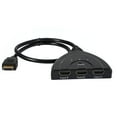 thumbnail image 1 of Adaptador de puerto HDMI con interruptor automático, 3 puertos, color negro, muy recomendable, 1 of 7