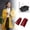 E, variant on Flat 5-Fold Compact Umbrella, Mini Travel Umbrella with UPF 50+ UV Protection, Lightweight Pocket Sun & Rain Umbrella for Women