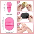 thumbnail image 2 of 62 Piece Epilation Pad Set Crystal Smooth Away Hair Eraser Kit, 2 Size Leg Skin Pads And 60 Piece Exfoliating Fine Sandpaper, Lip Facial Hair R, 2 of 5
