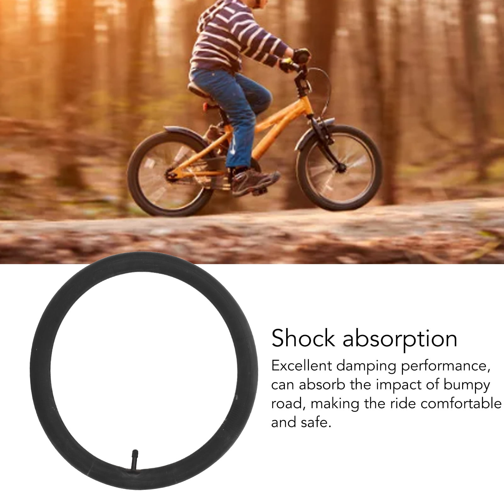 Chambre à Air pour Vélo d'Enfant, Réduction de Bruit, Absorption