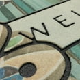 thumbnail image 2 of Mainstays Floral Welcome Polyester Doormat, 18" x 30", 2 of 6
