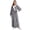 Gray-1, variant on Robes for Women, PUTUO Hooded Womens Robes, Plush Soft Fluffy Long Robe, Comfy Spa Nightgown Housecoat with Side Pocket, Winter Warm Sleepwear Gift for Women