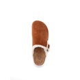 thumbnail image 6 of Time and Tru Women's Faux Shearling Cozy Buckle Clogs, Sizes 6-11, 6 of 11