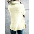 thumbnail image 2 of Sherrylily Fall Winter Women Sweaters Casual Turtleneck Long Sleeve Soft Knitted Pullover, 2 of 7