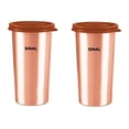 thumbnail image 4 of SINAL Copper Glass 500 ml with Leakproof Lid (Pack of 2), 4 of 7