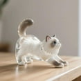 thumbnail image 2 of Cat Hair Memorial Bottle | Transparent Glass Keepsake Storage Box for Pet Fur | Memorial Display Case for Cat Lovers | Home Decoration Memory Box for Pet Remembrance, 2 of 4