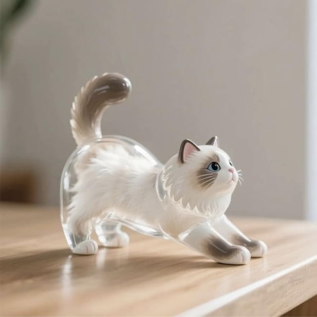 Yhmxh Cats Hair Storage Bottle Animals Hair Memorial Bottle Cats Furs Memorys Box Storage Box For Cats Hair Animals Lovers Transparent Cats Hair Glass Bottles Organization and Storage Home Decor