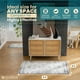 thumbnail image 5 of Alfombra Area Rug Istana, color blanco, crema y gris, 90 x 150 cm, lavable, 5 of 6