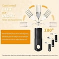thumbnail image 2 of 4pcs Bendable Cutlery Disabled Utensil Adult Weighted Utensils Elderly Built Adults Adaptive Tableware Gadgets, 2 of 5