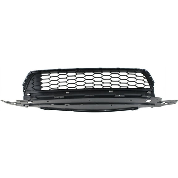 Replacement Automotive Grille, Textured Gray, Plastic, Compatible with 2013-2015 Honda Accord