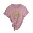 thumbnail image 5 of Cathalem Hauts d'Été pour Femmes Blouse Décontractée Printemps Graphique Tee Cadeaux, Rose P, 5 of 5