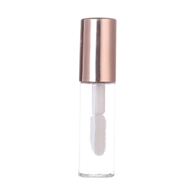 Recipiente de brillo tapas de inserción Botella de muestra vacía para muestra de bricolaje Zulema tubos de brillo de labios