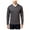 Grey - charcoalhtr, variant on John Ashford Mens V-Neck Striped-Texture Knit Sweater, Grey, Small