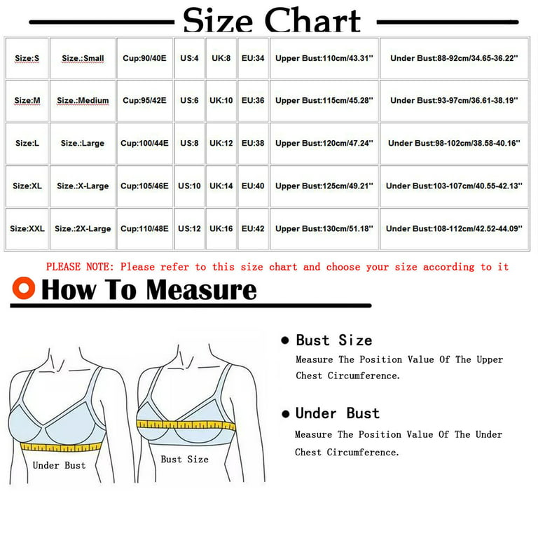 Mrat Clearance Bras for Women Push up Women Plus Size Flower Print Comfy  Ribbed Bralettes for Women Bras for Women Push up Non-Steel Ring Underwear  Bras Red S 