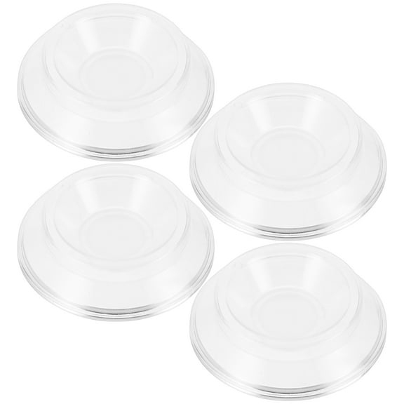 4PCS Piano Caster Cups Non Slip Furniture Leg Pads for Upright Piano Floor Mats Hardwood Floor Protectors Piano Floor Accessories