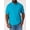 CARIBBEAN SEA, variant on Pocket Piqué Polo Shirt Oatmeal Heather 6XLT