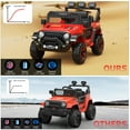 thumbnail image 6 of Juiluna Kids Electric Vehicle for Ages 3-6, Ride on Car with 2.4G Remote Control, 12V Battery Powered Electric Car for Kids with 3 Adjustable Speeds, Sf Start, Battery Display, Music, 6 of 7