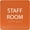 Burnt Sienna, variant on ADA CENTRAL SIGNS - 6" X6" Staff Room Sign - ADA Compliant Tactile Graphics Grade 2 Braille Text Acrylic Wall Signs - Staff Privacy Personnel Safety Signs for Offices, Hotels, Schools, and Restaurants