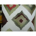 thumbnail image 2 of Plutus PB11161-2036-DP Brands Plutus Terre Rouge Natif-Trail à la Main Jeter Oreiller, (Double Face 20" x 36" Roi), 2 of 3