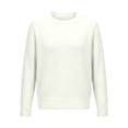 thumbnail image 5 of CHGBMOK Women Crew Neck Sweater Long Sleeve Oversized Pullover Tops Ribbed Hem Solid Color Knit Casual Sweaters, 5 of 5