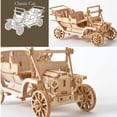 thumbnail image 3 of Jiibva DIY Car 3D Wooden Puzzle Assembly Decorative Model, Christmas Birthday Gift, 1 Set, 3 of 7