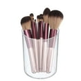 thumbnail image 6 of Uxcell Acrylic Pencil Holder, Clear Makeup Brush Holder Round Desktop Organizer, 6 of 6