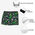 thumbnail image 5 of Kdxio Men's Boxer Briefs with Dinosaur and Bone Print - Comfortable and Breathable Underwear for Everyday Wear, 5 of 7