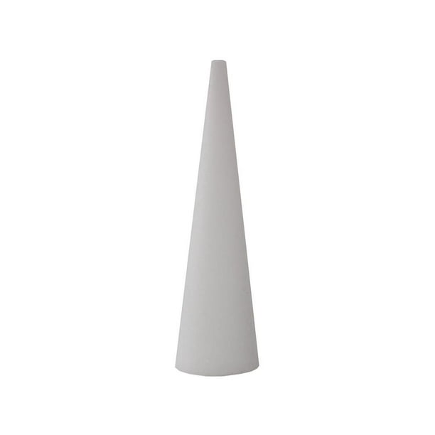 Floracraft Styrofoam Cone Bulk 5x18" White