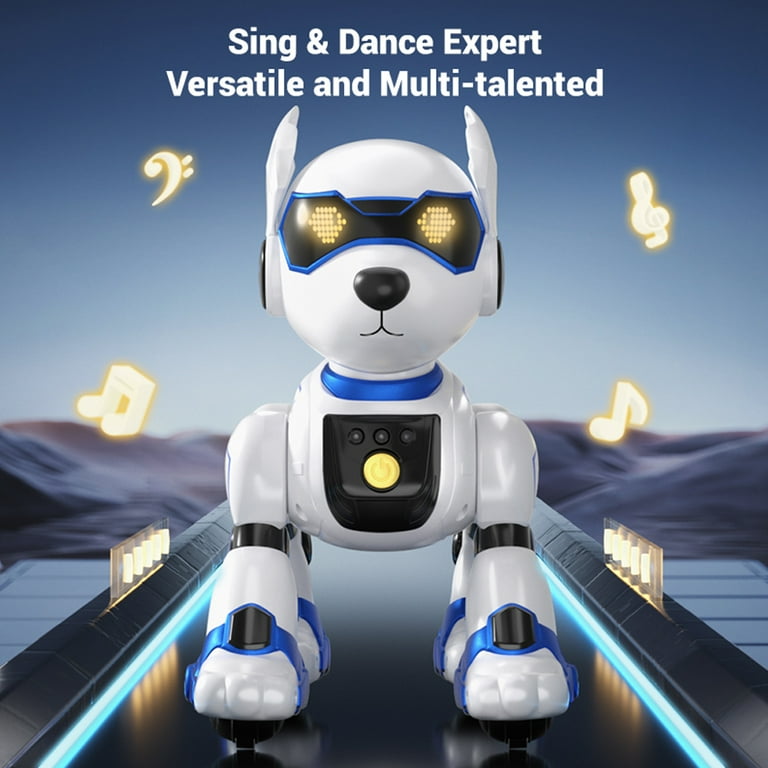 TZDZRC Remote Control Robot Dog Toy for Kids,RC Electronic Funny