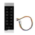 thumbnail image 1 of Lector de tarjetas de control de acceso con teclado y contraseña de pantalla táctil 116 a prueba de agua, 1 of 10