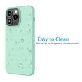 thumbnail image 5 of Njjex Liquid Silicone Case for iPhone 14 ,14 Pro ,iPhone 14 Plus ,iPhone 14 Pro Max , Full Body Protective Cover, Shockproof, Slim Phone Case, Anti-Scratch Soft Microfiber Lining,(Cyan), 5 of 8