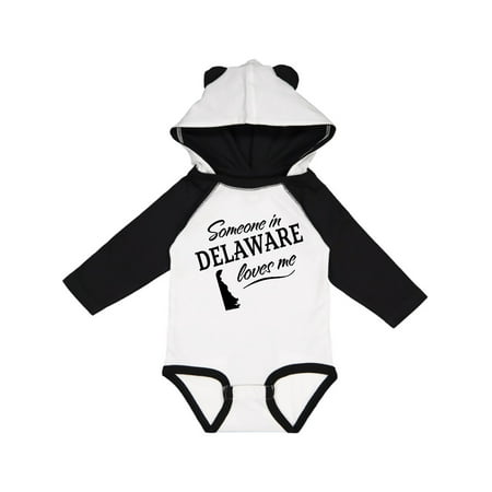 

Inktastic Someone in Delaware Loves Me Gift Baby Boy or Baby Girl Long Sleeve Bodysuit