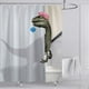thumbnail image 2 of Cortina de ducha divertida, cortina de baño con gancho, cortina de ducha de tela de baño de dibujos animados para niños, 2 of 5
