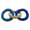 thumbnail image 1 of Circle Dog Chew Toy Cute Interactive Bite-resistant Dog Rope Toy Puppy Bite Toy, 1 of 10