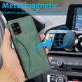 thumbnail image 7 of TOP SHE Case for Samsung Galaxy A71 5G (A716), Galaxy A71 5G Phone Case (6.7 Inch) - Synthetic Leather Protective Case with Card Slot / Kickstand, Slim Fit Lightweight Simple Fashion Cover (Green), 7 of 7