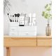 thumbnail image 4 of Makeup Organizer Countertop, Cosmetics Organizer with Drawers, Makeup Storage Box Organizer Skin Care Holder Display Case for Dresser, Bathroom Counte, 4 of 4