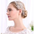 thumbnail image 2 of Diadema con diamantes de cristal para novia, accesorios para el cabello para bodas, tocado con joyas de diamantes de imitación, diadema, tiara, cadena tipo corona, 2 of 4