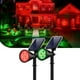 thumbnail image 1 of Focos solares para jardín InnoGear, paquete de 2, LED rojo y verde, 1 of 9