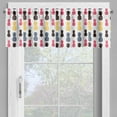 thumbnail image 2 of Ambesonne Tropical Window Valance, Pineapple, 54" X 12", Multicolor, 2 of 5