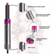 thumbnail image 3 of 5 En 1 Cepillo Secador De Cabello 110V morado con gris, 3 of 5