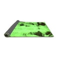 thumbnail image 2 of Ahgly Company Indoor Square Abstract Green Modern Area Rugs, 4' Square, 2 of 4