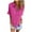 Hot Pink-05, variant on perfectbot Button Down Shirts for Women Top Summer Plus Size Short Sleeve Blouses Trendy Vacation Outfits S-3XL