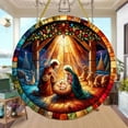 thumbnail image 4 of Qocolhg Christmas Decorations Indoor Outdoor, Nativity Scene Ornaments Christmas Tree Ornaments Set Birth Of Hanging Decorations Holy Religious Gifts Nativity Scene Gifts, on Sale Clearance!, 4 of 6