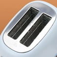 thumbnail image 2 of Bewildely Tostadoras eléctricas domésticas con seis niveles de potencia de fuego para tostar tostadoras retro de acero inoxidable Cocina y Comedor 6168 blanco, 2 of 6